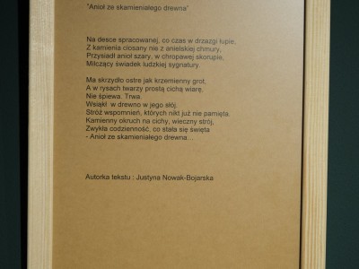 Wernisaż wystawy "Świadectwo ziemi i drewna: Anioły z Bieszczad ukryte w drewnie i pamięci kamienia" 04.09.2026-DSCF8230.jpg