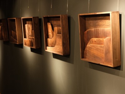 Vernissage of the Paweł Armata’s exhibition: “Wood memory” 03.07.2021-fastrygi_43.JPG